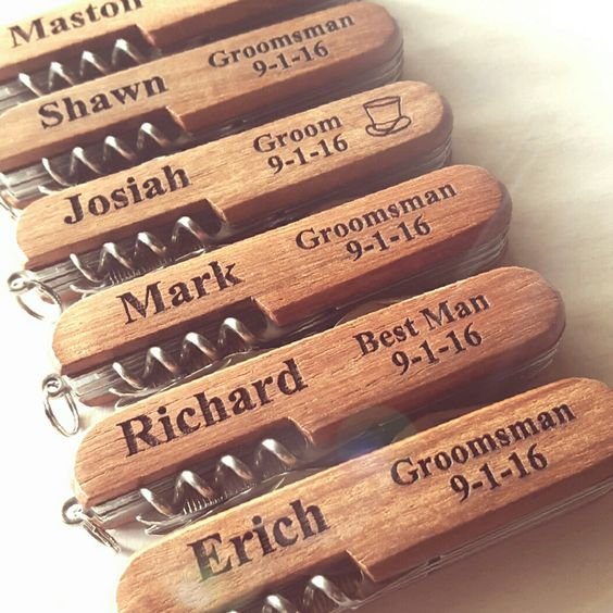 Custom Wedding Invitations wood