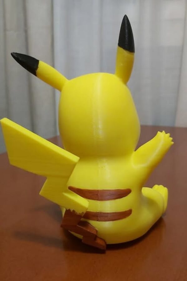 Custom Hand-Painted Pikachu 3D Print Personalized Pokémon Gifts & Décor